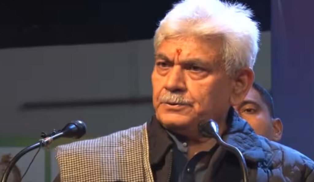 Jammu and Kashmir Lieutenant Governor manoj sinha