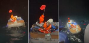 russian man adrift rescue