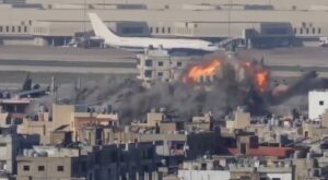 beirut airport israel attack