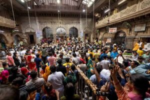 Vrindavan banga bihari temple