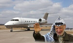challenger 604 Yasar arafat private plane now