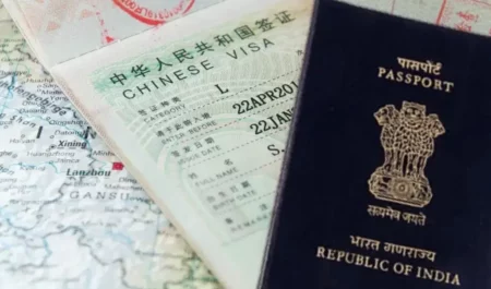 china visa india