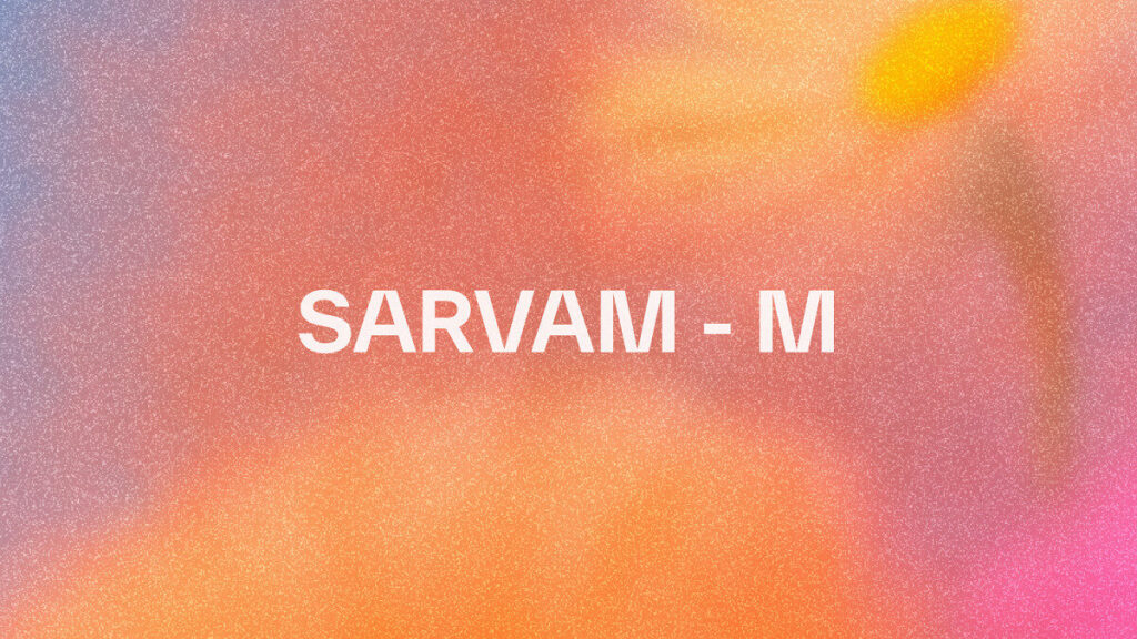 sarvam m ai