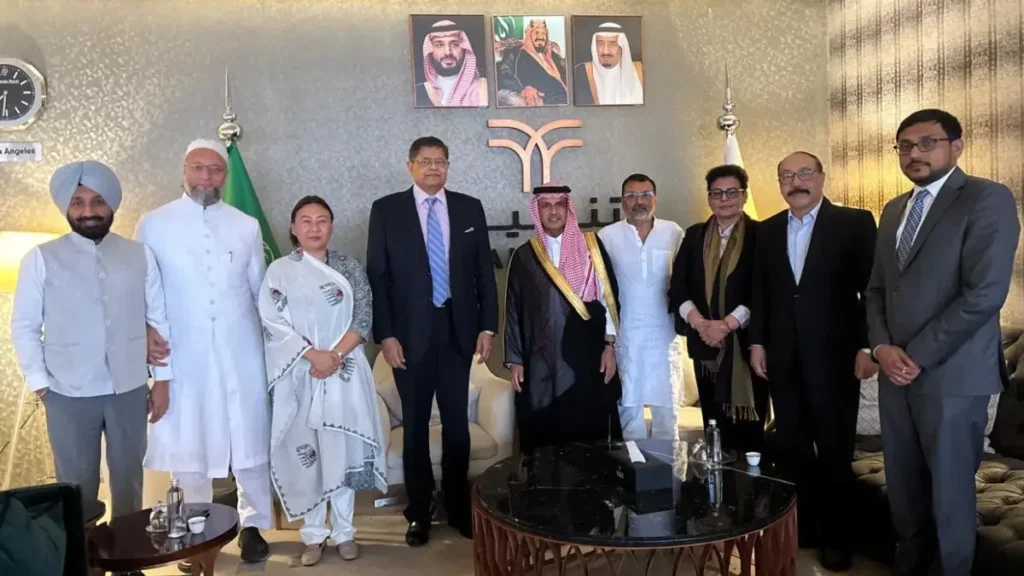 operation sindoor indian all party team in saudi arabia