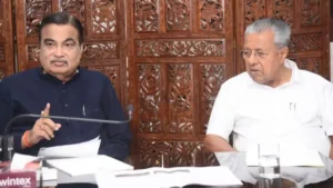 Pinarayi and Nithin Gadkari