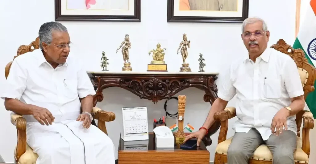 Pinarayi and Governor