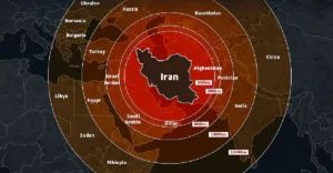 Isreal border illustration map