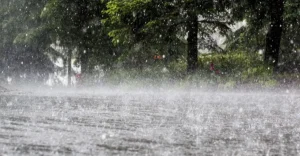 Heavy rainfall