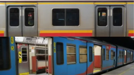 ai generated Mumbai local train