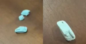 Paracetamol with a iron piece