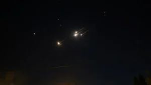 iran missiles at israel