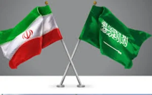 saudi iran flag