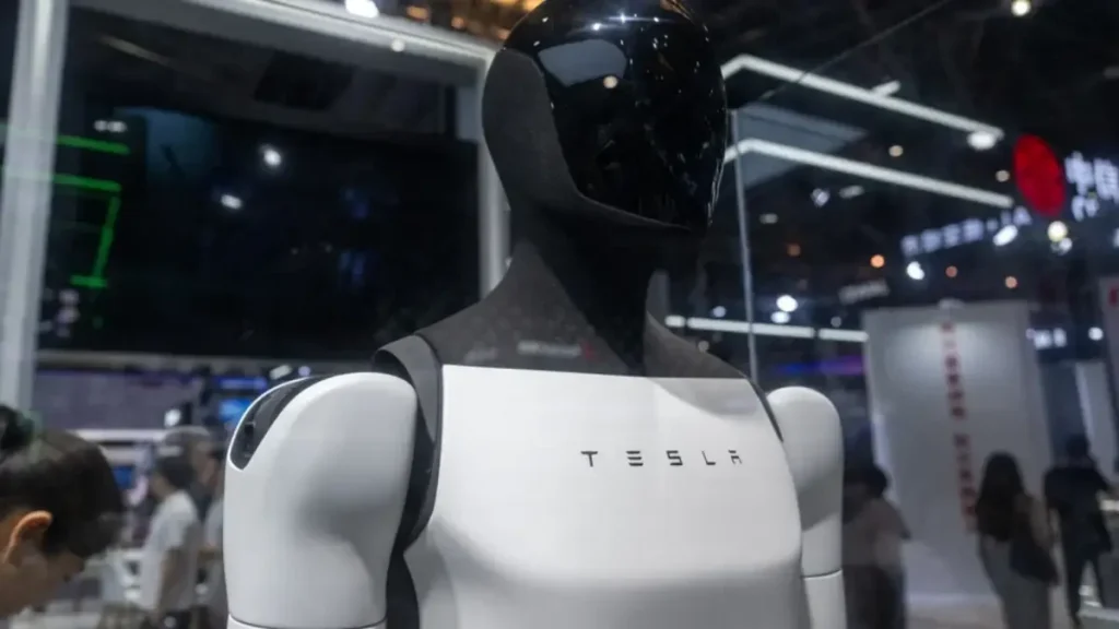 tesla optimus humanoid