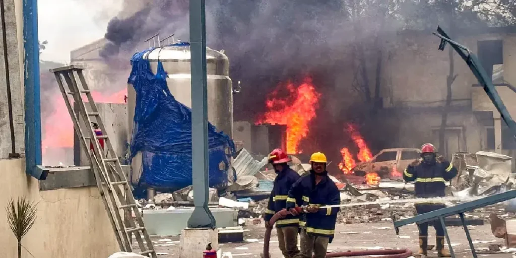 Telangana factory blast