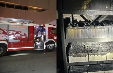 Fire accident