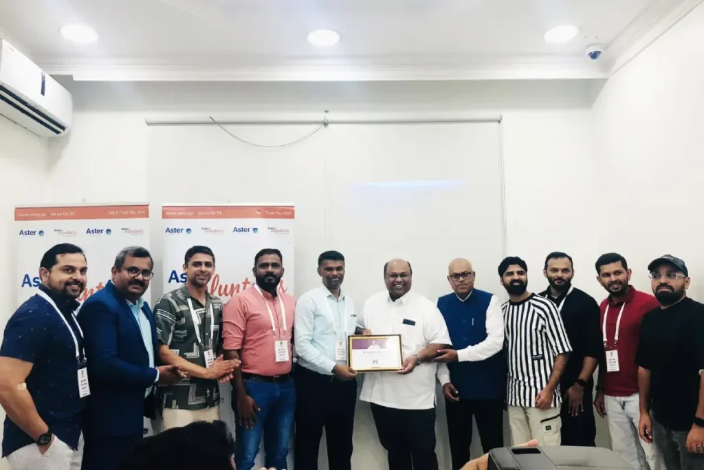 എം.എം.എ അലുംനി ഖത്തർ– ആസ്റ്റർ മെഡിക്കൽ സെന്റർ ഹിലാൽ സംയുക്താഭിമുഖ്യത്തിൽ ഹെൽത്ത് ക്യാമ്പും അവെയർനസ് ക്ലാസും സംഘടിപ്പിച്ചു