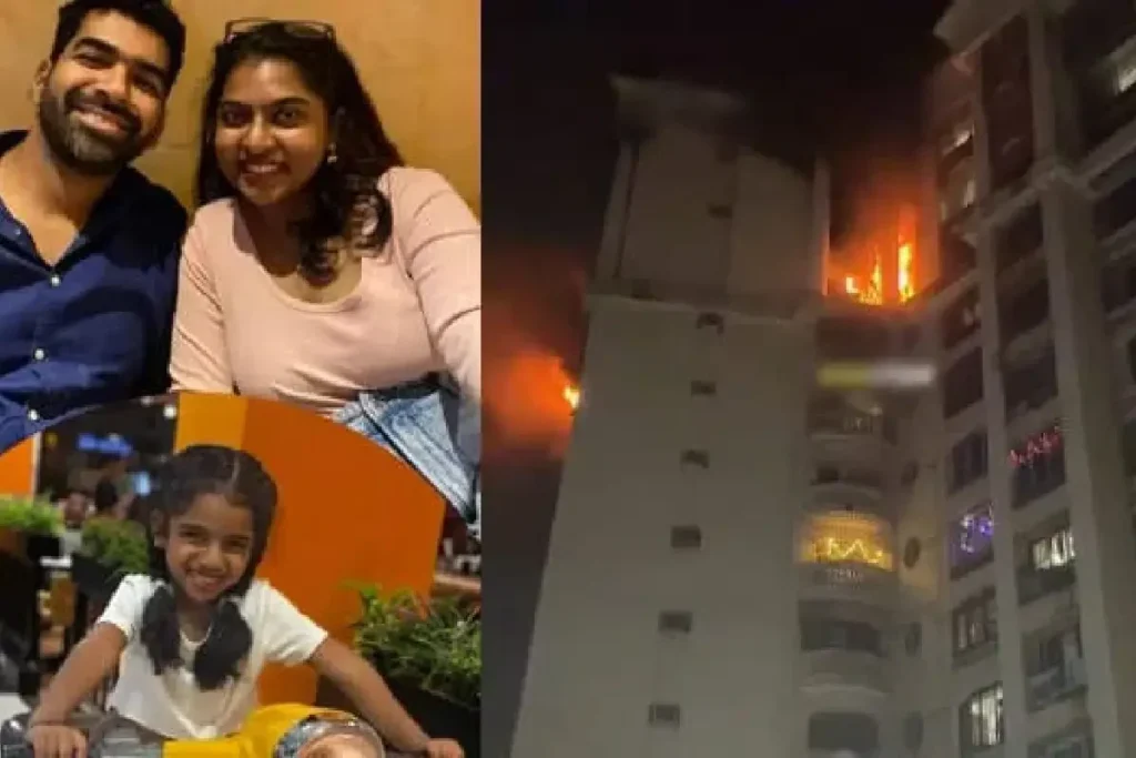 നവി മുംബൈയിലെ ഫ്ലാറ്റിൽ തീപിടിത്തം; മൂന്നു മലയാളികൾ അടക്കം 4 മരണം