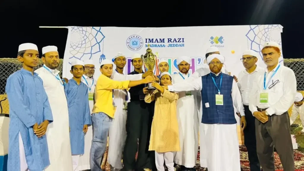 ഇമാം റാസി മദ്രസ സ്റ്റുഡന്റ്സ് ഫെസ്റ്റിന് വർണാഭമായ സമാപനം; ടീം നുജൂം ഓവറോൾ ചാമ്പ്യന്മാർ imam razi madrasa Jeddah