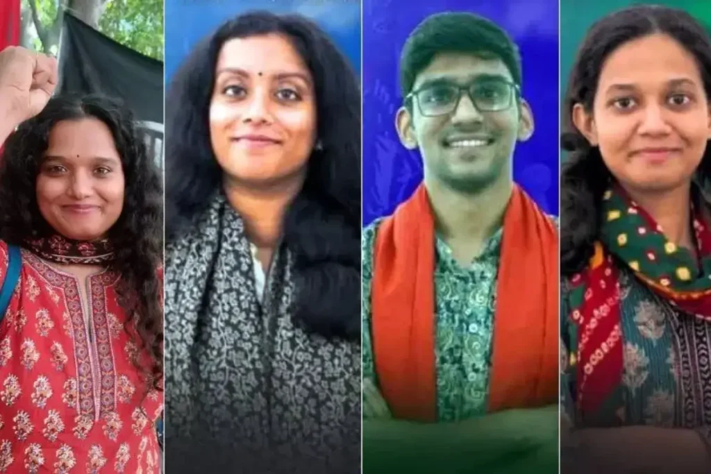 ചുവപ്പണിഞ്ഞ് ജെ.എൻ.യു: സെൻട്രൽ പാനൽ തൂത്തുവാരി ഇടതുസഖ്യം; വൈസ് പ്രസിഡന്റ് മലയാളി ഗോപിക