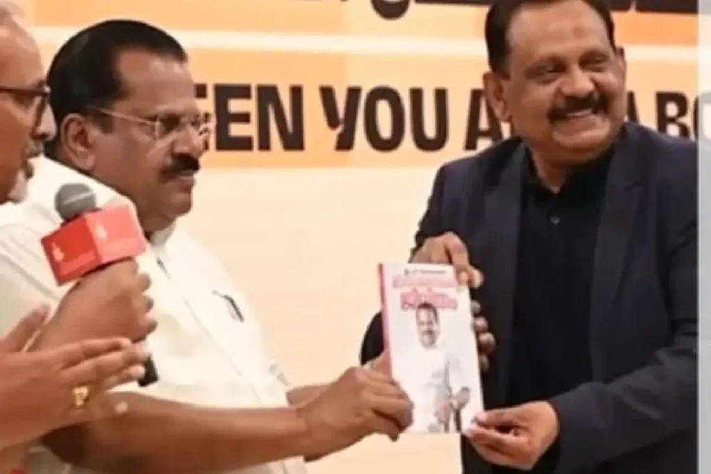 ഷാർജ പുസ്തകോത്സവത്തിൽ ഇ.പി.ജയരാജന്റെ ആത്മകഥയായ ‘ഇതാണെന്റെ ജീവിതം’ പുസ്തക ചർച്ച സംഘടിപ്പിച്ചു