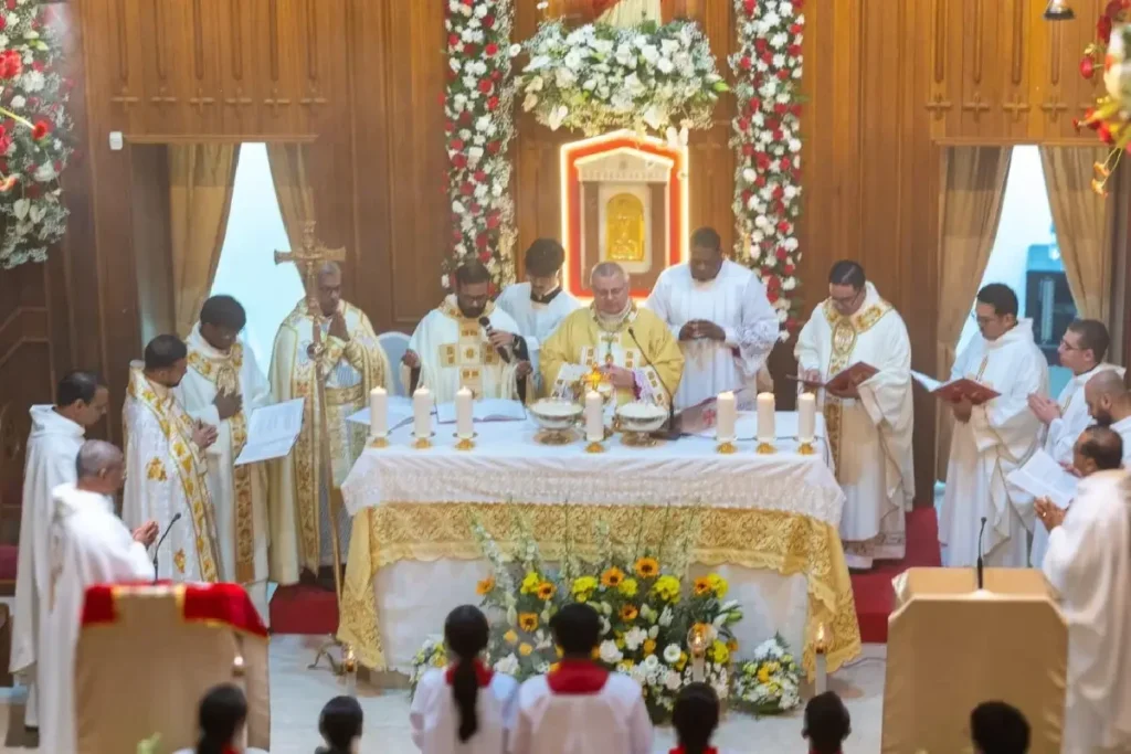 സേക്രഡ് ഹാർട്ട് കത്തോലിക്കാ ദേവാലയം വികാരിയേറ്റ് തീർത്ഥാടന കേന്ദ്രമായി പ്രഖ്യാപിച്ചു