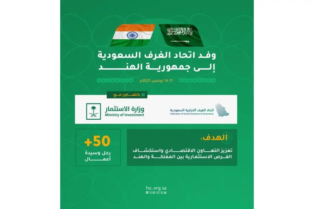 ഉന്നതതല സൗദി സംഘത്തിന്റെ ഇന്ത്യ സന്ദര്ശനത്തിന് തുടക്കം