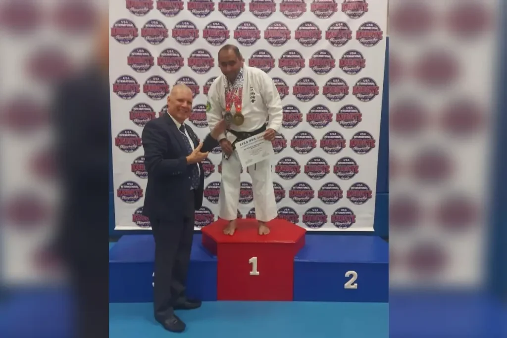 യുഎസ് ഇന്റർനാഷണൽ കരാട്ടെ ചമ്പ്യാൻഷിപ്പിൽ മെഡലുകൾ നേടി മലയാളി യുവാവ് Muhammad Fayiz