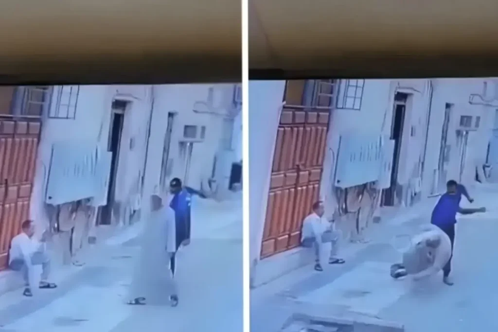 ജിദ്ദയില് മറ്റൊരാളെ ആക്രമിച്ച യുവാവ് അറസ്റ്റില്