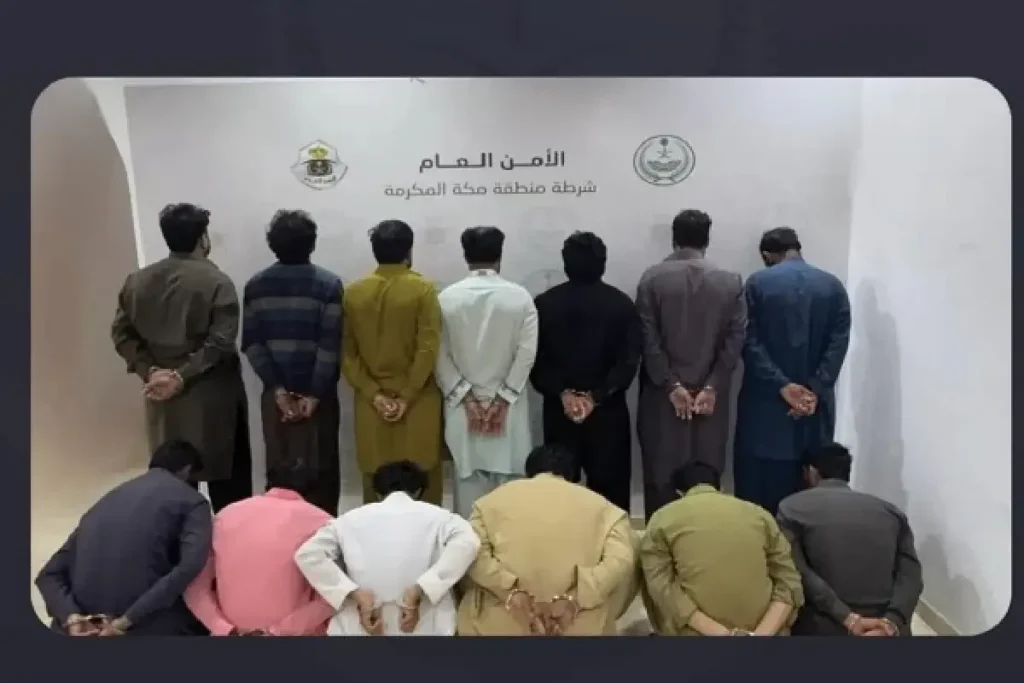 തായിഫില് പതിമൂന്നംഗ പാക്കിസ്ഥാനി കവര്ച്ച സംഘം അറസ്റ്റില്