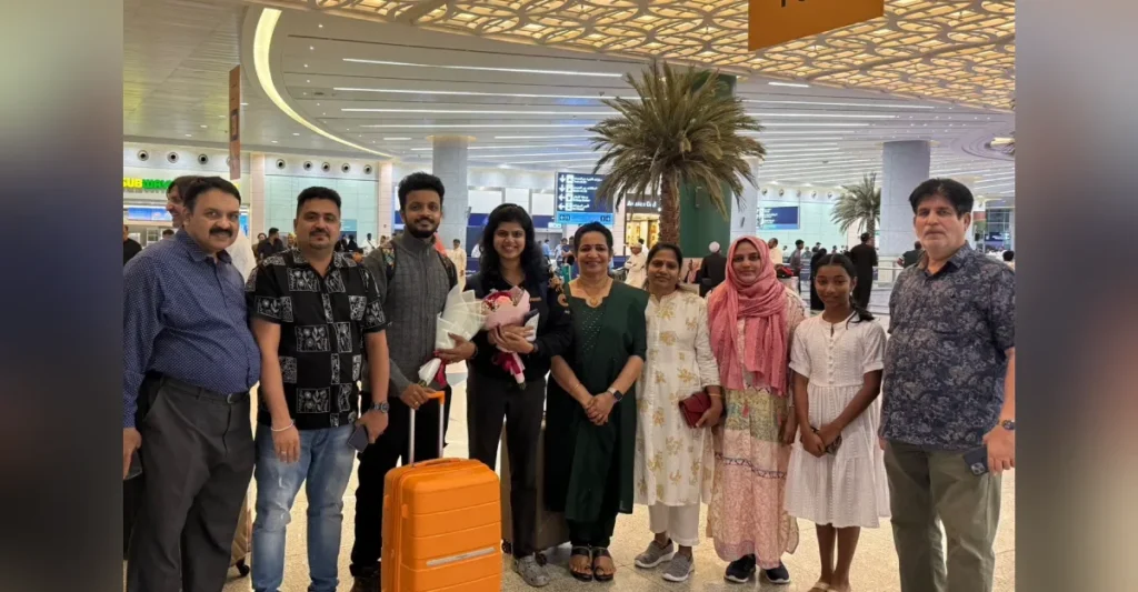 രേഷ്മയും ലിബിനും ജിദ്ദയിൽ, കലാസാഹിതി സാരഥികൾ വരവേറ്റു