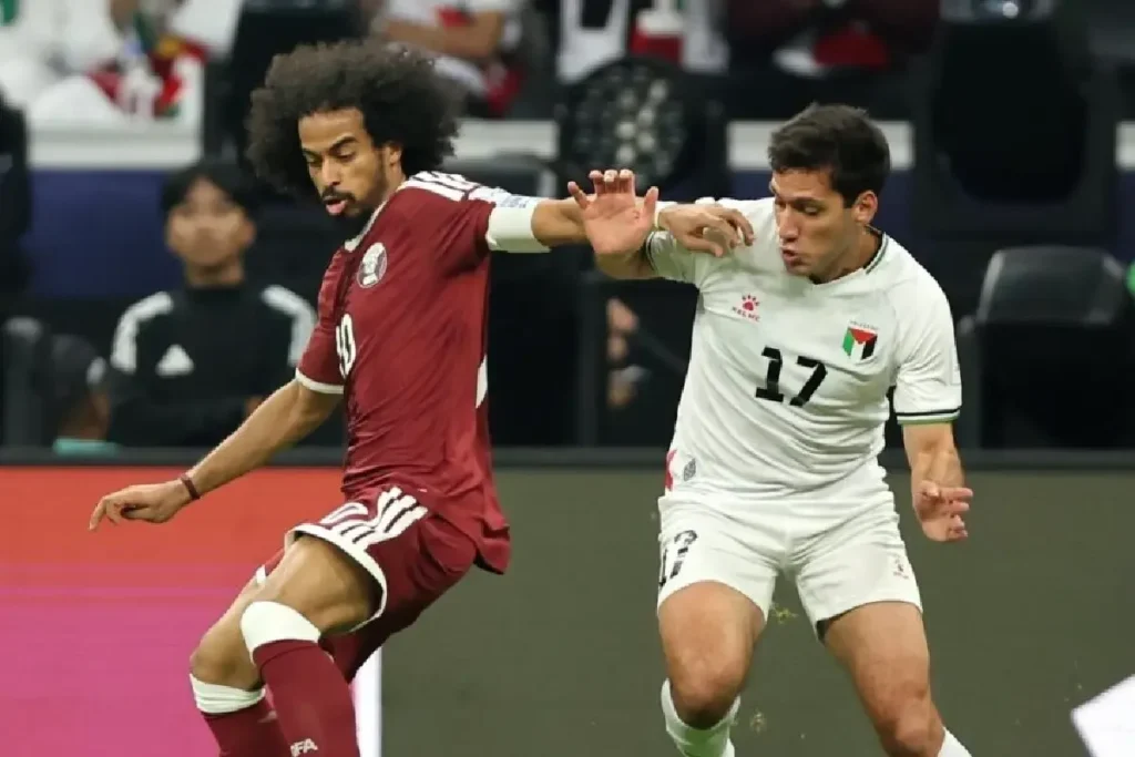 ഫിഫ അറബ് കപ്പ്; പലസ്തീൻ പോരാട്ടത്തിന് മുന്നിൽ കീഴടങ്ങി ഖത്തർ