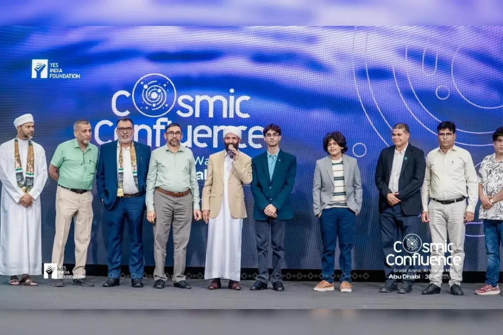 യെസ് ഇന്ത്യ കോസ്മിക് കോൺഫ്ലൂവൻസ് സമ്മിറ്റിന് അബൂദാബിയിൽ ഉജ്ജ്വല സമാപനം
