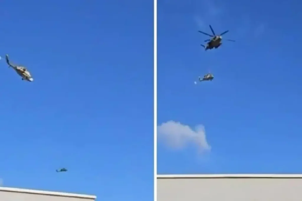 Ramallah Isreal Helicopter accident