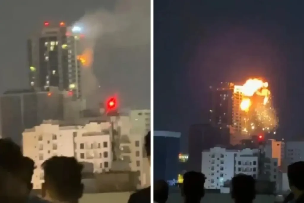 ബഹ്റൈനില് റെസിഡന്ഷ്യല് കെട്ടിടത്തില് ഡ്രോണ് ആക്രമണം