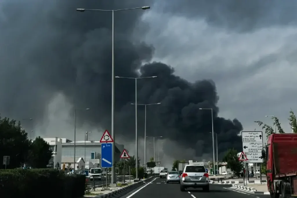 ഗൾഫ് രാജ്യങ്ങളിൽ ഇറാന്റെ ആക്രമണം തുടരുന്നു; ദോഹയിലെ വിവിധ ഭാഗങ്ങളിൽ നിന്നും സ്ഫോടന ശബ്ദം കേട്ടു