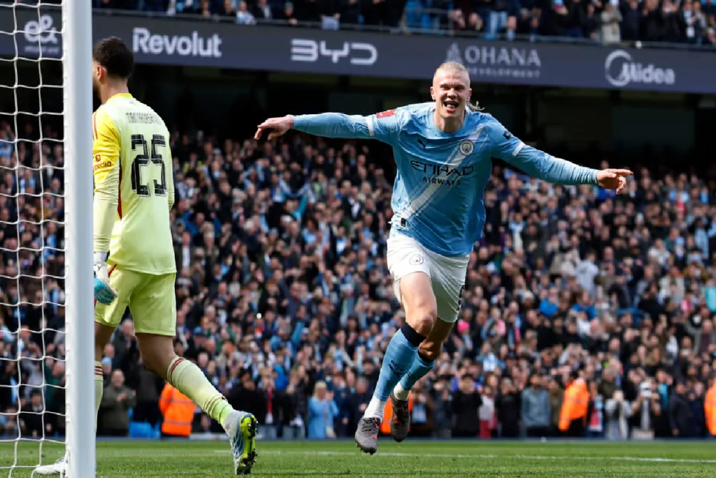 എഫ്.എ കപ്പ്; ഹാലണ്ടിന്റെ ഹാട്രിക് മികവിൽ ലിവർപൂളിനെ തകർത്തെറിഞ്ഞ് സിറ്റി സെമിയിൽ