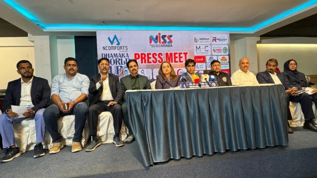 ഫിഫ ലോകകപ്പ് ആവേശവുമായി നിസ്സ് അറേബ്യയുടെ ‘ധമാക്ക വേൾഡ്കപ്പ്’ ടൂർണമെന്റ് ജൂൺ 18ന് niss arabia worldcup footbal jeddah
