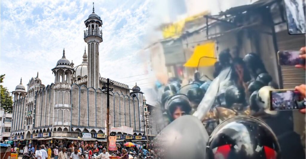 ഷാഹി മസ്ജിദ് പൊളിക്കാൻ ഭരണകൂടം, ശക്തമായ പ്രതിഷേധവുമായി ജനം, പ്രദേശത്ത് സംഘർഷം