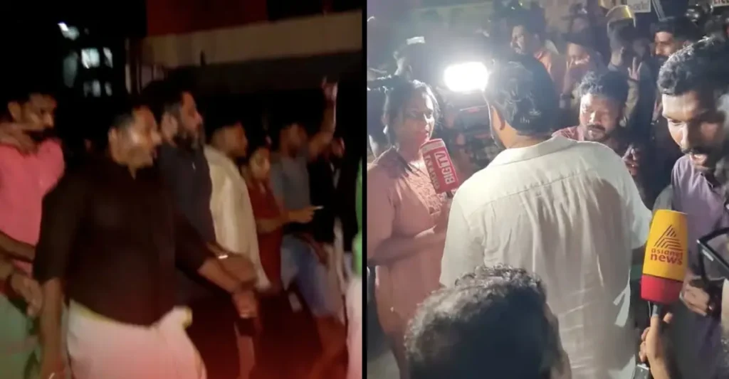 തിരുവനന്തപുരം നഗരത്തിൽ യൂത്ത് കോൺഗ്രസ് – കെഎസ്യു – എസ്എഫ്ഐ സംഘർഷം: യുദ്ധക്കളമായി തെരുവ്, കണ്ണീർവാതകം പ്രയോഗിച്ചു