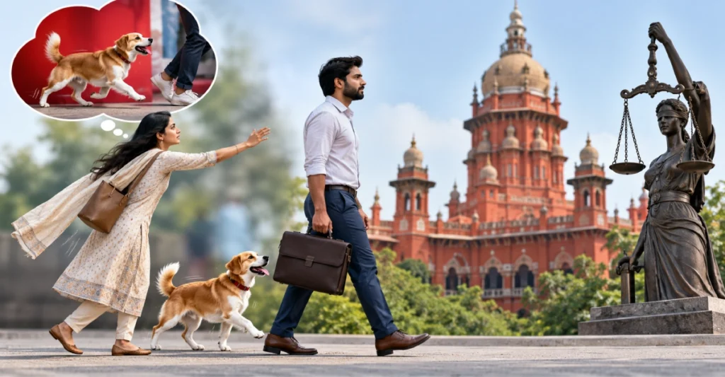 ഭർത്താവിന്റെ കൂടെ വോഡഫോൺ പരസ്യത്തിലെ നായയെപ്പോലെ നടക്കാൻ ഭാര്യയോട് ആവശ്യപ്പെടാനാകില്ല: മദ്രാസ് ഹൈക്കോടതി