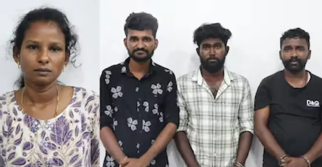 തൃശൂരിലെ ലോഡ്ജിൽ നിന്ന് യുവതിയെ തട്ടിക്കൊണ്ടുപോയി ബലാത്സംഗം ചെയ്ത സംഭവത്തിൽ കാമുകന്റെ ഭാര്യയും സുഹൃത്തുക്കളും അറസ്റ്റിൽ