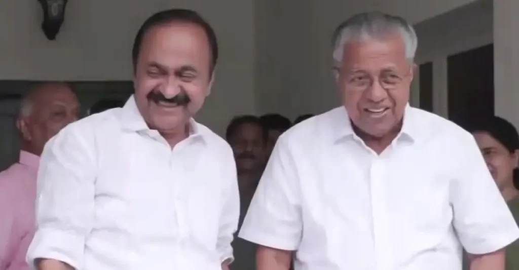 പിണറായിക്കെതിരായ പോലീസ് നടപടിയിൽ പ്രതിഷേധിച്ച് മുഖ്യമന്ത്രി വി.ഡി സതീശൻ, ഉടൻ മോചിപ്പിക്കാമെന്ന് ദൽഹി പോലീസ് അറിയിച്ചതായി മുഖ്യമന്ത്രി